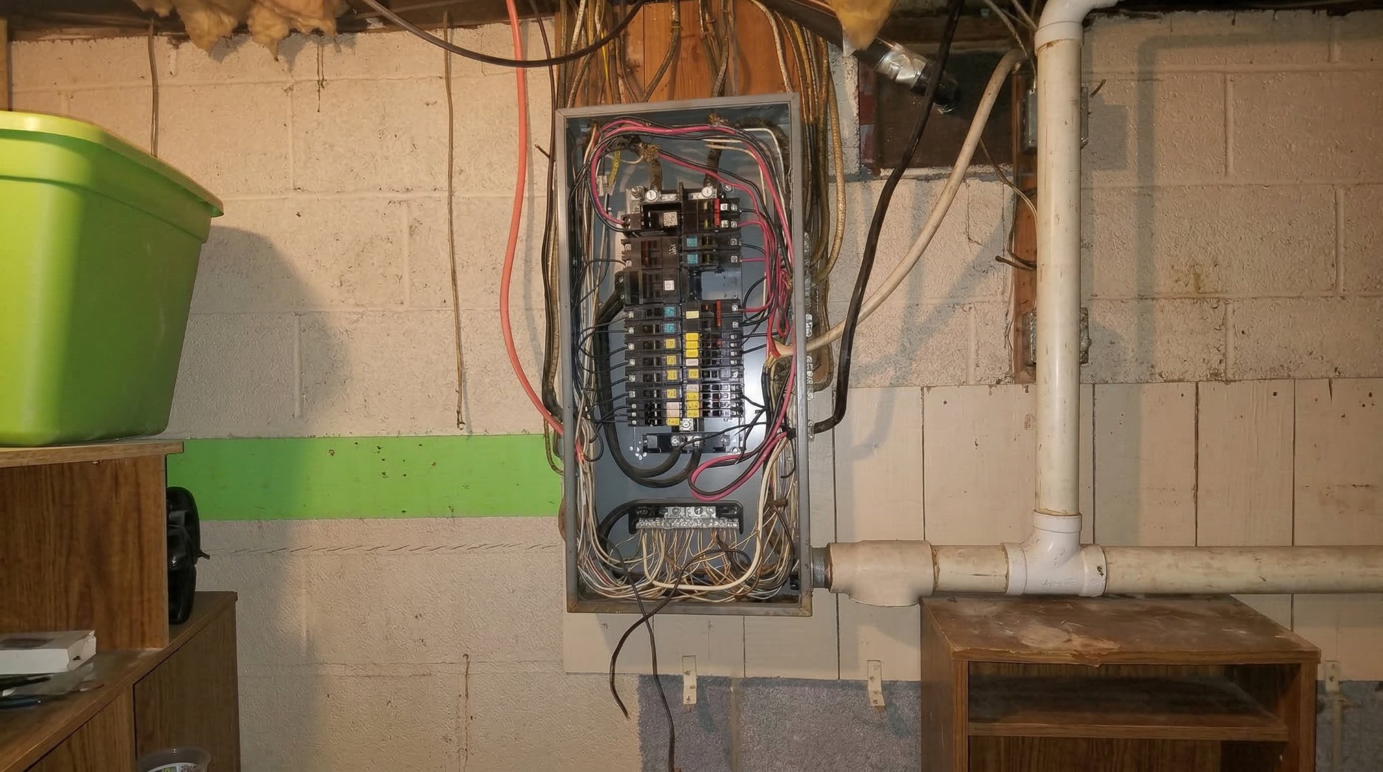 Electrical panel after upgrade